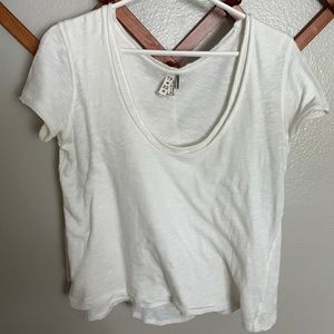 We the Free Small Tee Scoop neck